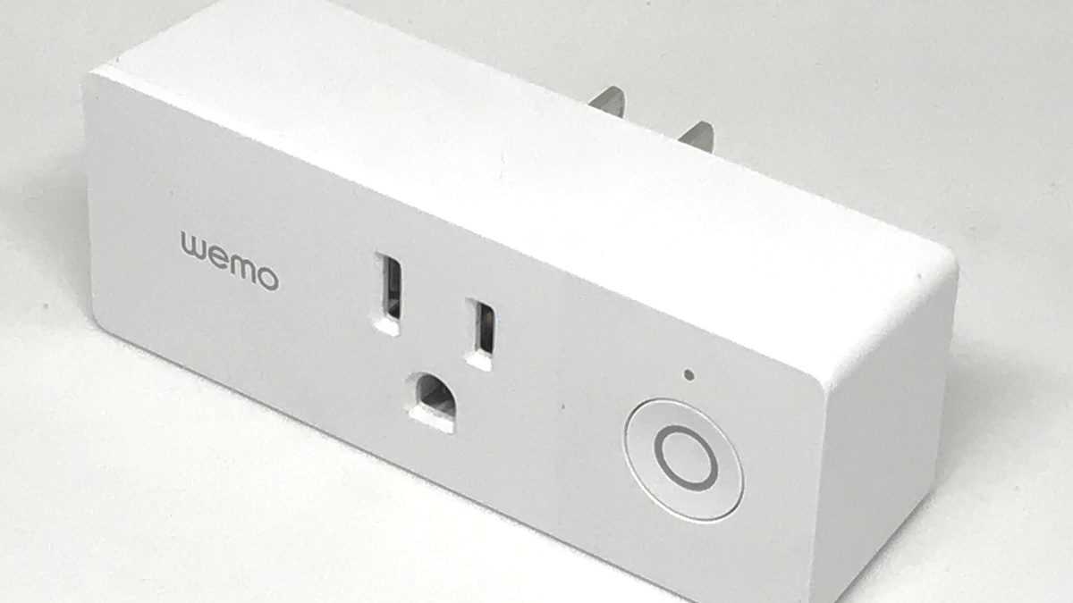 A Wemo Mini smart plug, from the range whose cloud service was shut down.